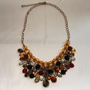 Cheetah Print Statement Necklace 🐆